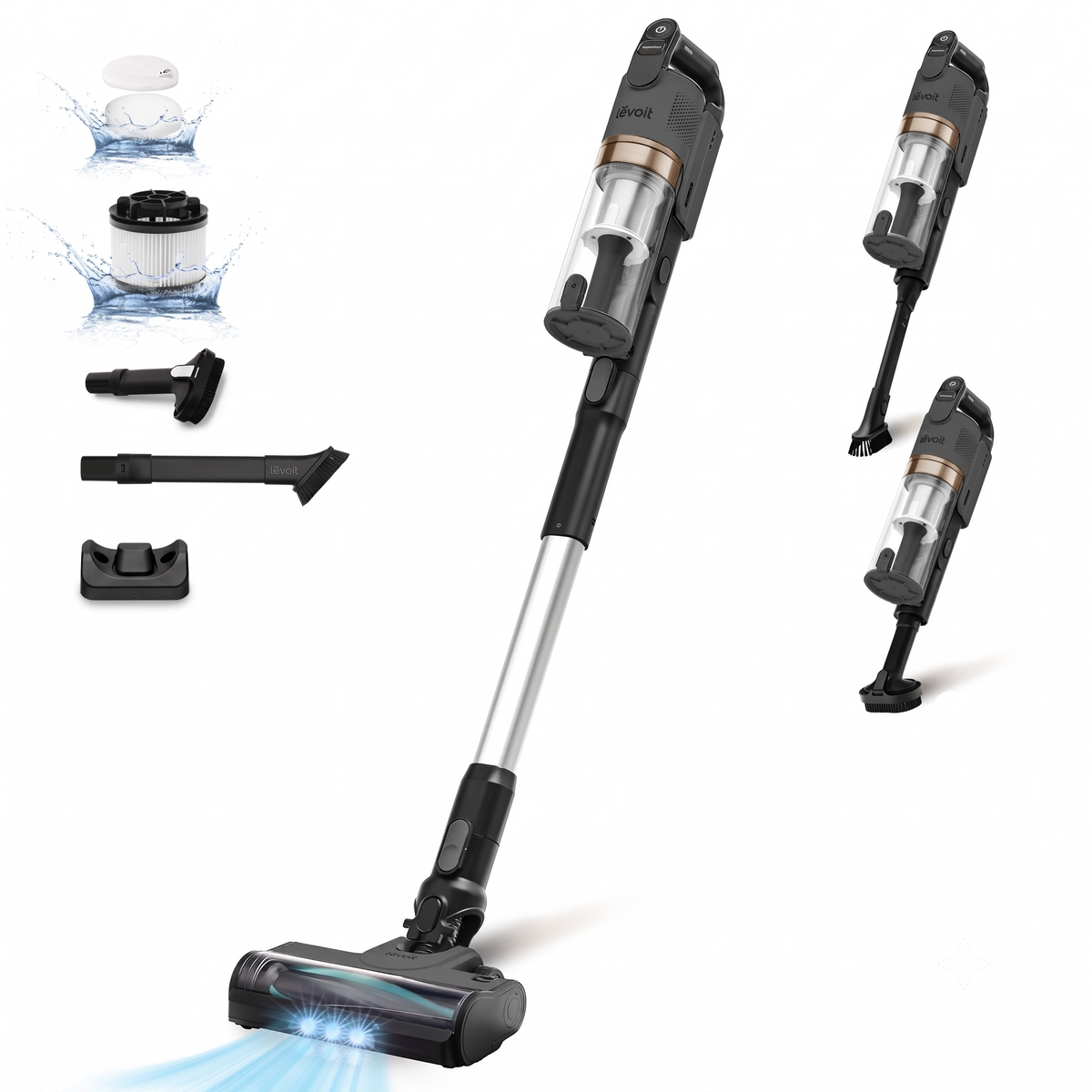 Levoit LVAC 200 Grey coldless